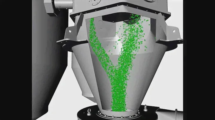 Hosokawa Alpine Ball Mill and Classifier | Principle of Operation Computer Animation