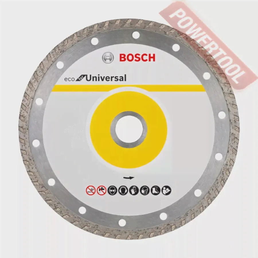 Диск алмазный по бетону 115х22,23 мм BOSCH Eco For Universal Turbo-0