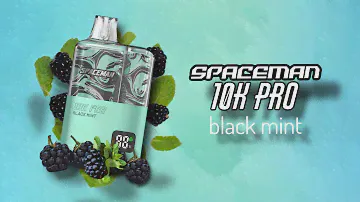 SMOK SPACEMAN 10.000 PRO Black Mint Aroma İncelemesi